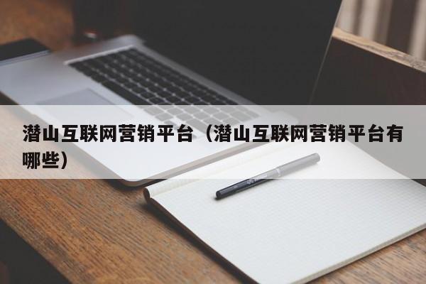 潜山互联网营销平台（潜山互联网营销平台有哪些）