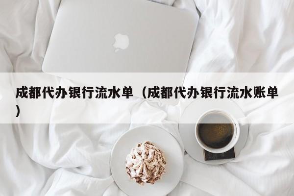 成都代办银行流水单（成都代办银行流水账单）