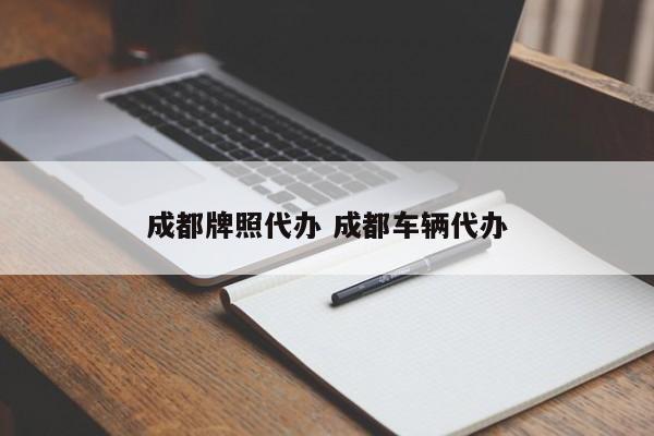 成都牌照代办 成都车辆代办