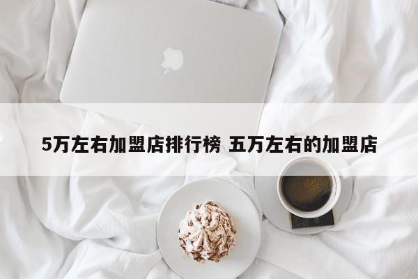 5万左右加盟店排行榜 五万左右的加盟店