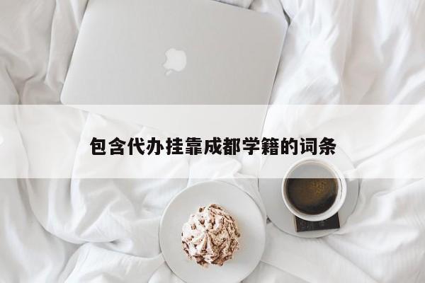 包含代办挂靠成都学籍的词条