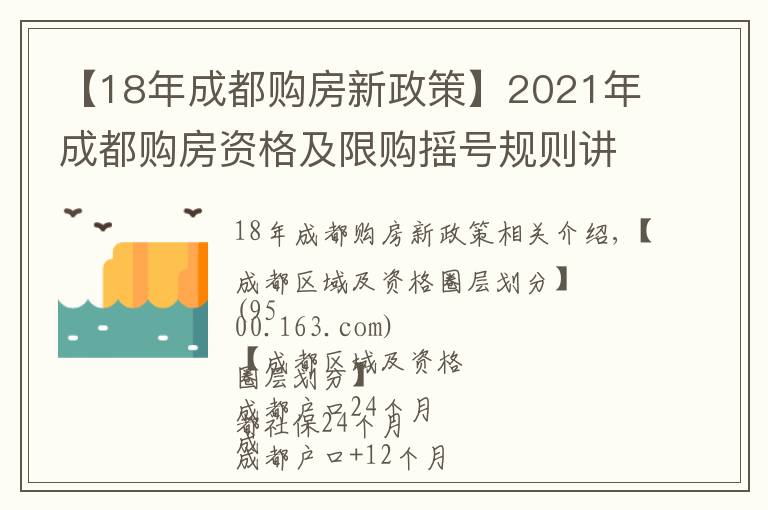 成都购房摇号账号注册(成都购房网上摇号怎么摇号)